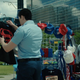 Conner being drawn to Superman’s symbol.